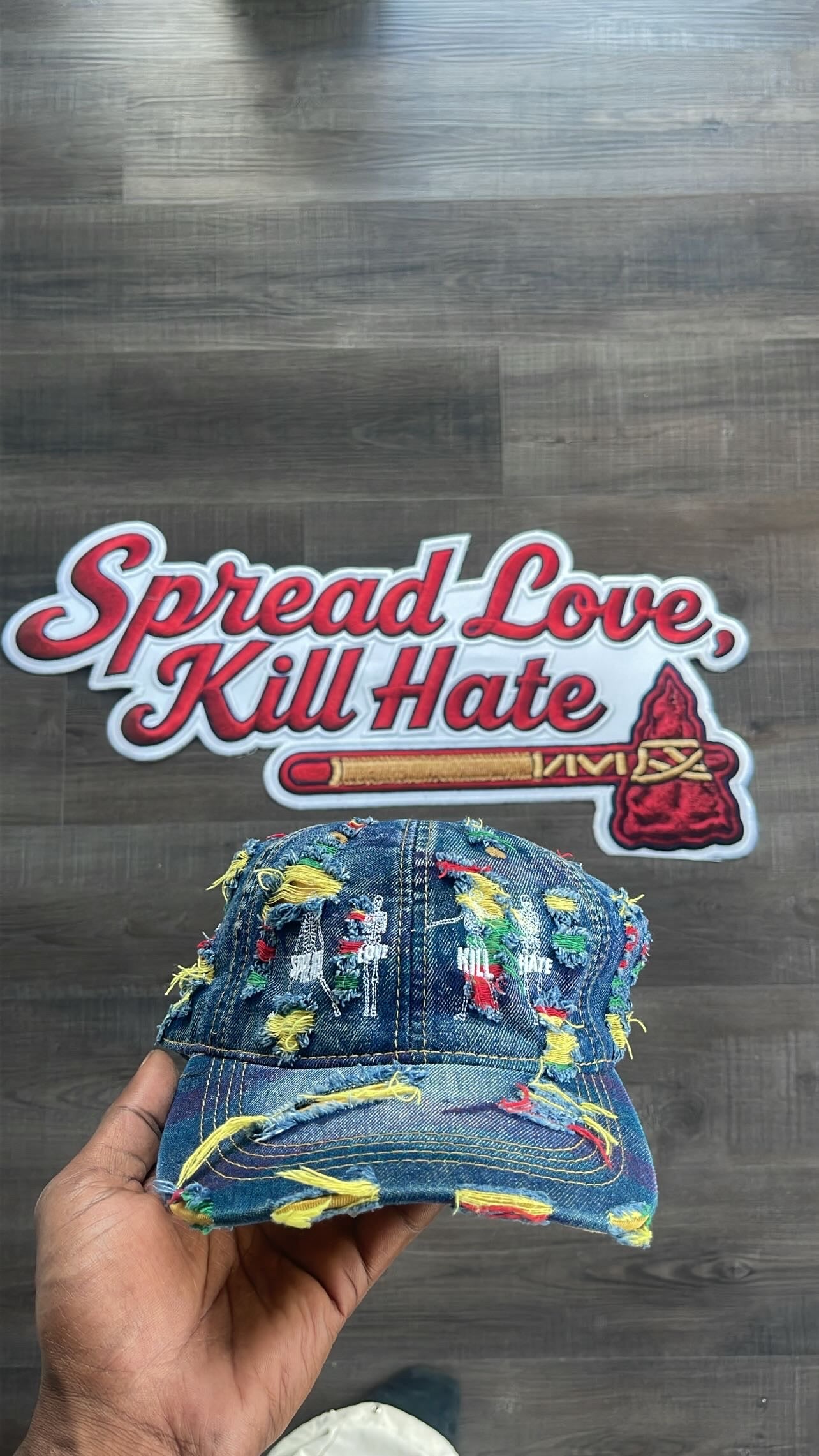Spread Love “Denim Distressed”