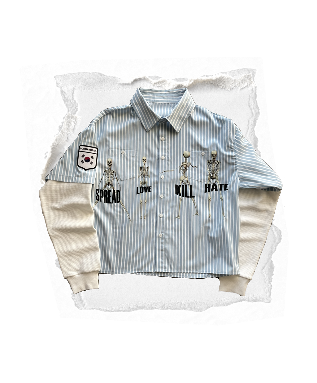 "SOUTH KOREA" WORK SHIRT