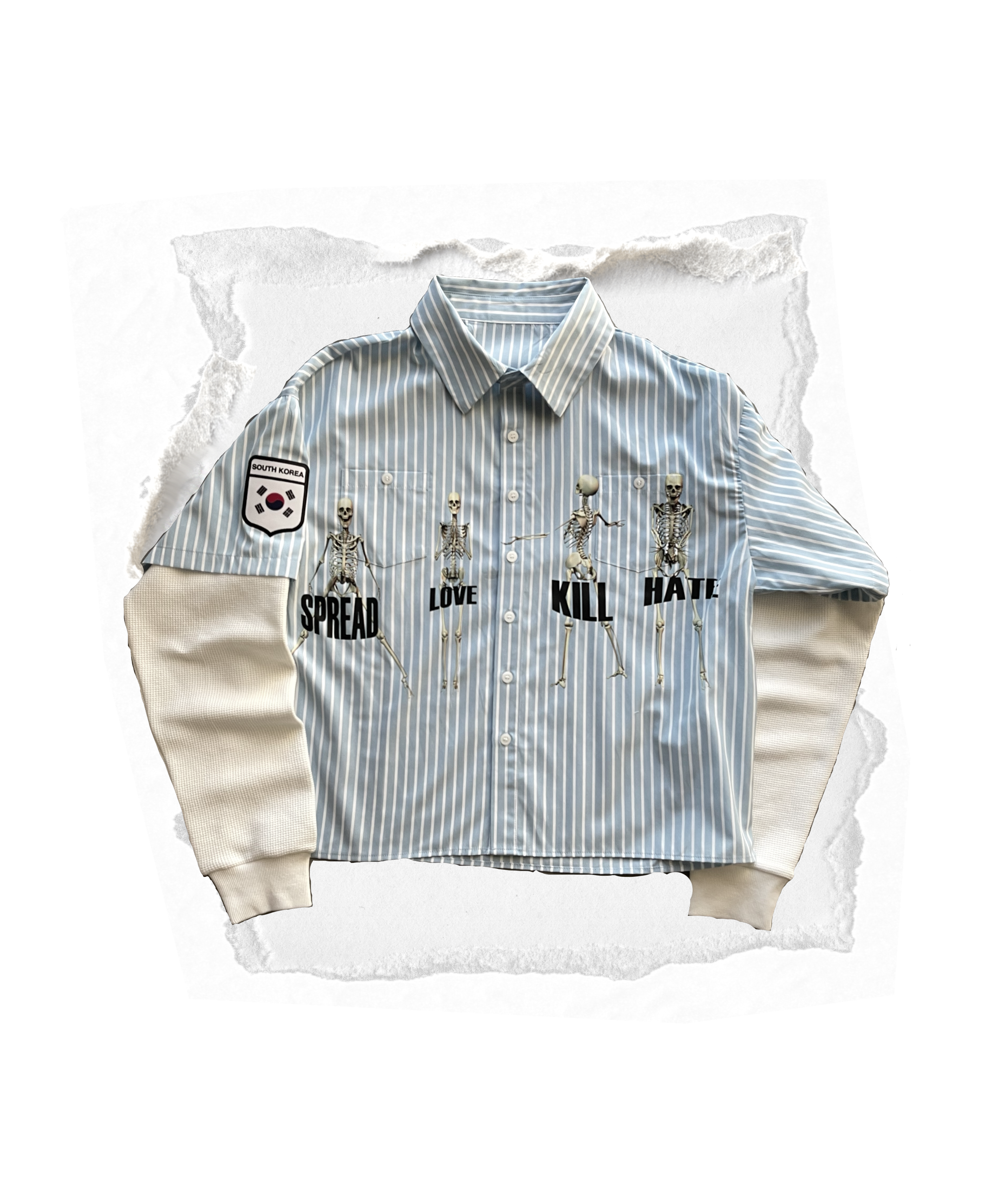 "SOUTH KOREA" WORK SHIRT